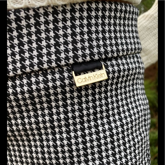 NWT Calvin Klein Checkered Dress Pants - Picture 2 of 2